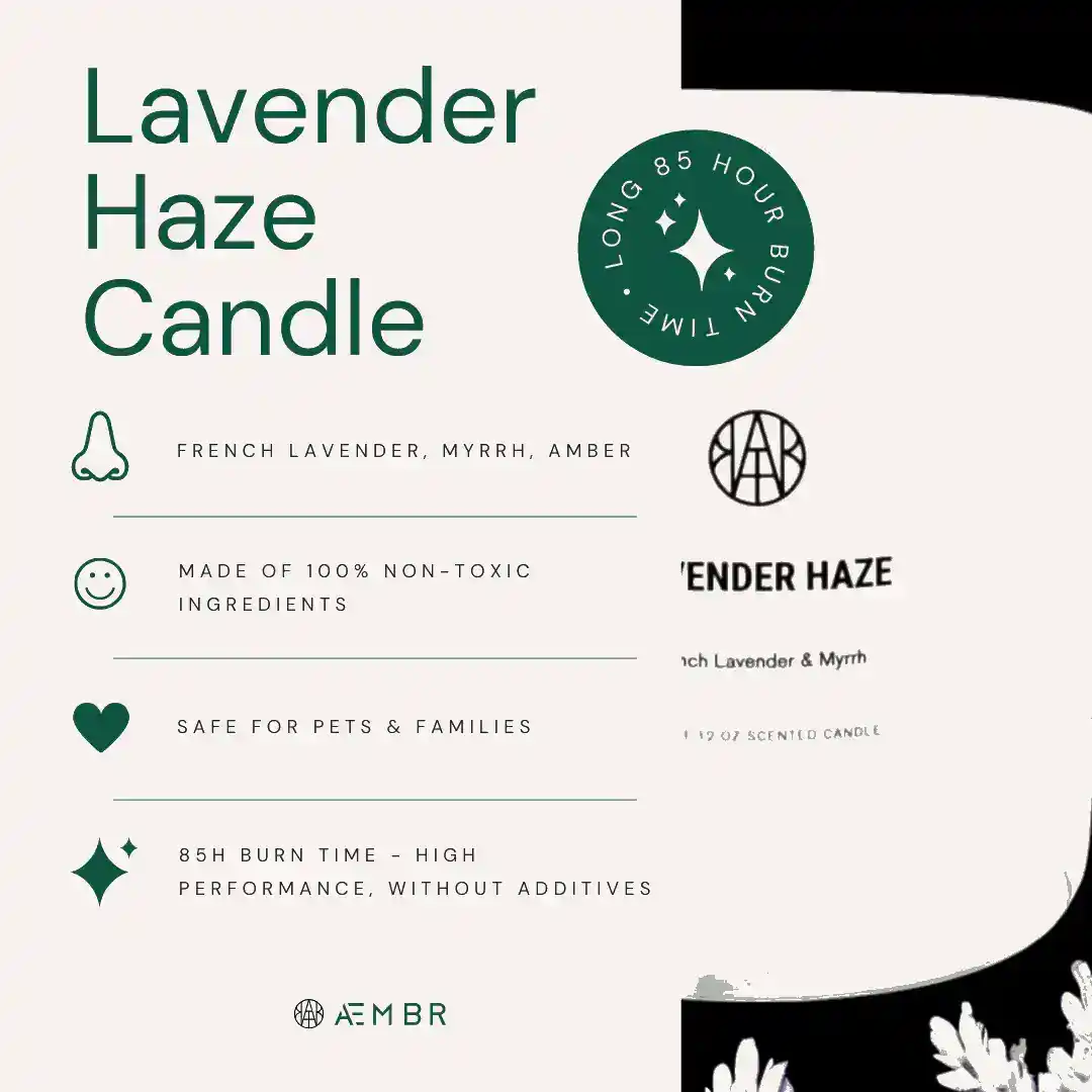 Lavender Haze Candle - Image 5